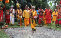 MARCHE SUR LE FEU AU TEMPLE FAMILIAL AMOUNY À ST-PIERRE 2018