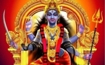 DÉESSE BHADRAKALI : MANIFESTATION FÉROCE DE SHAKTI 
