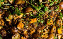 CURRY DE MANGUE AUX LENTILLES 