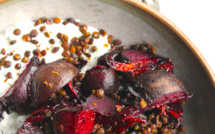 BETTERAVES RÔTIES, LENTILLES CROUSTILLANTES 