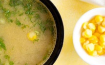 SOUPE DE MAÏS À L'INDIENNE 