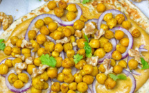 PIZZA NAAN À L'INDIENNE