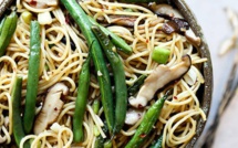 SPAGHETTIS AUX HARICOTS VERTS 