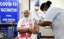 INDE : MODI VACCINÉ CONTRE LE COVID-19 