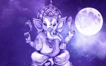 GANESH ET LA LUNE