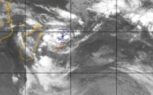Deux systèmes dépressionnaires à côté de la Réunion 