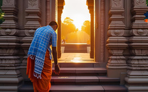 FAUT-IL TOUCHER LES MARCHES D’UN TEMPLE AVANT D’Y ENTRER ?