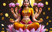 DÉESSE LAKSHMI – LA DIVINITÉ HINDOUE DE LA RICHESSE ET DE LA PROSPÉRITÉ