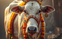 POURQUOI LES HINDOUS HONORENT-ILS LA VACHE ?