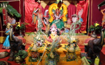 DÉBUT DES FESTIVITÉS EN L'HONNEUR DE KÂLI AU TEMPLE PANDIALE PRIMAT DE ST-DENIS 2016
